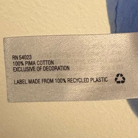 Gap Women's Size Medium Blue Paris C'est La Vie Eiffel Tower Short Sleeve Shirt - Picture 5 of 7